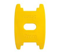 Leborgne, Cale Metsäpro, Cale pour terrasse, Espacement 5 ou 7 mm, Dimensions 17,5 x 12 cm, en Plastique Durable, Idéal pour un Montage Précis et Stable de Terrasses en Bois