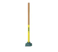 LEBORGNE - Dame carrée 5 kg manche bois PEFC 100% - tête fonte 15 x 15 cm