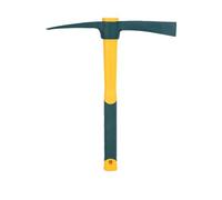 Leborgne Décintroir à hache 750 g Novagrip 37 cm - Acier forgé trempé - Manche tri-matière ergonomique - Outil de démolition professionnel 2 en 1