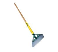 Leborgne Grattoir Batipro 20 cm Lame Acier Trempé Extra-Dur sans Manche | Douille renforcée 2 arbalétriers - Angles arrondis anti-rayures - Lame pliée 2 angles - Coffrages et dalles béton