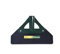 LEBORGNE - Grattoir Batipro 30 cm - Lame Acier Trempé Extra-Dur - Douille Renforcée - Sans Manche - Angles Arrondis - Lame Pliée pour 2 Angles de Travail - Racle et Nettoie Coffrages et Dalles Béton