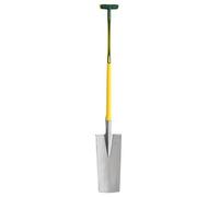 Leborgne, Louchet de Pépiniériste, Tête Acier Trempé, Longueur Lame 36 cm, Manche ergonomique tri-matière Novagrip, Permet de travailler les sols lourds collants et argileux