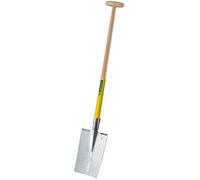 Leborgne, Louchet Senlis, Manche Bois en T, Tête Acier Trempé, Repose-Pieds, Manche léger de 90 cm en Bois certifié 100% PEFC, Remplacement Facile du Manche, Assemblé en France