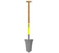 Leborgne, Louchet transplantation Duopro, Outil de jardinage 33 cm avec manche béquille en bois certifié PEFC 100%, Idéal pour le jardinage, la plantation et le rempotage