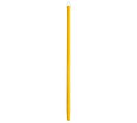 Leborgne Manche Compositube Droit 117 cm Ø40 mm Jaune pour Pelle et Bêche | Polyamide renforcé fibres de verre - Incassable et léger 0,8 kg - Fixation par vis - Manche de rechange