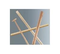 LEBORGNE - Manche Fourche À Bêcher Douille 85 cm Béquille De Rechange En Bois Certifié PEFC 100% - Bois Résistant - Finition Poncée Pour Confort Optimal