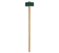 Leborgne, Masse Couple, Manche Bois certifié PEFS 100%, 4 Kg Manche 90 cm, Manche ovale pour orienter le sens de frappe, Remplacement facile du manche, Tête en acier au carbone forgé, trempé et revenu