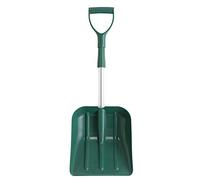 Leborgne, Pelle à Neige et à Grains, Matière Polymère, Manche Aluminium Télescopique 76-97 cm, Poignée Plastique Ergonomique, Largeur 27 cm, Léger et maniable