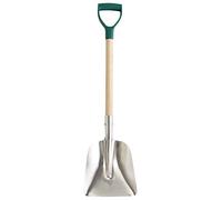 Leborgne Pelle auto dural 009241 2 mm – Manche bois 95cm, Poignée plastique ergonomique, Larg. 23 cm