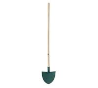 Leborgne, Pelle Forgée Entreprise 27 cm Manche Bois TP 130 cm Certifié PEFC 100%, Tête en acier forgé très résistant, Pelle pointue favorise la pénétration, H 29 cm - Lg 27 cm