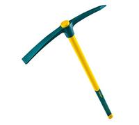 LEBORGNE - Pioche Terrassier Douille Ronde 2,5 kg Sans Manche - Pour Terrassement et Gros Travaux de Jardin - Acier Forgé Trempé - Pointe Diamant - Idéal Pour Creuser - Couper Racines Et Dépierrer