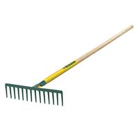 Leborgne – Râteau forgé 14 dents droites – Manche bois PEFC 150 cm, acier forgé et trempé