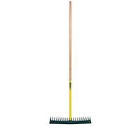 Leborgne – Râteau polymère Duopro 60 dents – Manche bois PEFC 180 cm – Fabriqué en France
