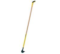 LEBORGNE - Ratissoire de Jardin Naturovert Manche Bois 150 cm PEFC 100% + Poignée Ergo - Outillage de Jardin - Ratissoire - Pour Déchausser Pierres et Déplacer Remblai
