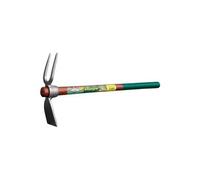 Serfouette - LEBORGNE - Modèle 22 cm - Manche en bois 50 cm - Outil de jardinage - Emmanchement à oeil rond