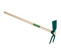 Leborgne – Serfouette forgée 25 cm panne et fourche – Manche bois certifié PEFC 100%