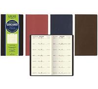 LECAS - 1 Agenda Semainier Classique - 9 x 17 cm - Janvier 2027 à Décembre 2027-4 Coloris Disponibles