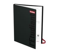 LECAS - Agenda Semainier L'Etudiant - Dimension 15 x 21 cm - Août 2026 à Août 2027 - Reliure Spirales - Couverture PVC Noir