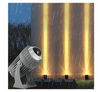 Lèche-mur À Faisceau LED Projecteurs Longue Portée Faisceau Étroit Pour Éclairage de Mur Extérieur de Bâtiment, Mariages, Des Soirées, Lumières de Lavage de Mur Extérieur ( Couleur : Jaune , Size : 11