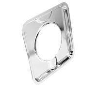 Lèchefrite Carré 19cm pour Brûleur de Cuisinière à Gaz Argenté