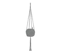Lechuza Accessoires de Suspension pour macramé Cotton Pure 120 cm, Gris, en Coton, 13898