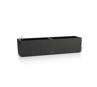 Lechuza Balconera Stone 80 Kit Complet Noir Graphite, 79 x 19 x 19 cm