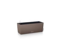 LECHUZA Balconnière Balconera 50 - 50x19 cm - Polypropylène - Marron - Intérieur & extérieur