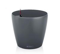 Lechuza Classico Color ECO 43 Pot de Fleurs en Plastique PCR à arrosage Automatique avec indicateur de Niveau d'eau Gris 42 x 39,5 cm 33 l