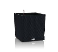 LECHUZA Cube Cottage 50 Noir Graphite 15393