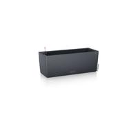 LECHUZA Jardinière - Balconera color 50 - 50 x 19 x 19 cm - Ardoise - Rectangulaire - Avec réserve d'eau