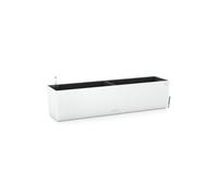 LECHUZA Jardinière - Balconera color 80 - 79 x 19 x 19 cm - 12 L - Kit complet - Blanc
