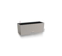 LECHUZA Jardinière - Balconera cottage 50 - 50 x 19 x 19 cm - 8 L - Kit complet - Brun sable