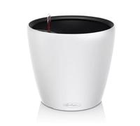 Lechuza Pot de Fleurs Classico Color LS Blanc avec système d'irrigation Ø 22 × 20 cm | 14260