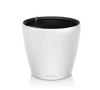 Lechuza Pot de Fleurs Classico Color LS Blanc avec système d'irrigation Ø 43 × 39 cm | 14290