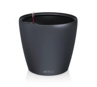 Lechuza Pot de Fleurs Classico Color LS Gris Ardoise avec système d'irrigation, diamètre 43 × 39 cm, 14291