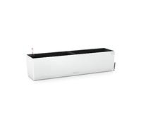 Lechuza - Pot de Fleurs d’Extérieur et d'Intérieur - Color Balconera - Réserve d'Eau Intégrée - Coloris Blanc - 79 x 19 x 19 cm