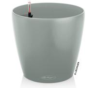 LECHUZA-Pot de plantes CLASSICO Color 60 Gris clair | avec système d'arrosage | en plastique 100 % recyclé | surface mate | Ø 60 x 55,5 cm | 18950