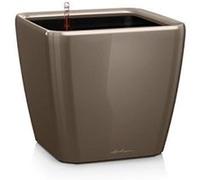Lechuza Premium 21 Ls Quadro Pot Avec Système D'Arrosage Taupe G