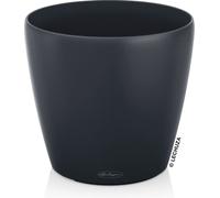 LECHUZA-Vase à plantes CLASSICO Color 60 gris ardoise | Vase à plantes avec système d'arrosage | surface mate | Ø 60 x 55,5 cm | 13334