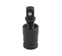 Lecreatekit Adaptateur de douille pivotante 1/2" pour clé pneumatique - Outil de rotation en acier au chrome vanadium pour réparation automobile 70 mm