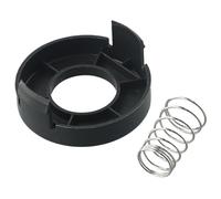 Lecreatekit Capuchon de bobine de débroussailleuse en ABS compatible avec Black and Decker GLC12 GL250 GL310 GL360 Remplace la pièce 682378-02