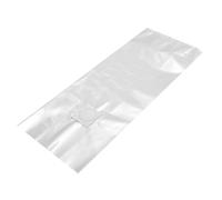 Lecreatekit Lot de 50 sacs de culture transparents pour champignons avec filtre, 32 x 50 cm, en polypropylène, résistants aux hautes températures, respirants, pour le jardinage à la maison