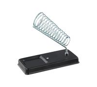Lecreatekit Support de fer à souder entièrement en métal, base antidérapante stable avec support réglable pour différentes longueurs de poignée, outil de station de soudage