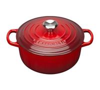 LeCreuset Bräter Signature rund 20cm kirschrot