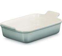 LeCreuset Plat à four rectangulaire 32cm Tradition | Sea Salt : Sea Salt Couleur : Sea Salt