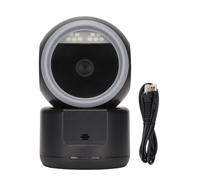 Lecteur de codes-barres compact, mains libres pour une efficacité accrue, éclairage agréable pour les yeux, base antidérapante pour une