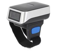 Lecteur de codes-barres portable sans fil 1D/2D/QR, rotatif, avec transfert instantané et stockage intégré, compatible avec ordinateurs et téléphones