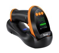 Lecteur de codes-barres Tera HW0009 1D 2D QR Bluetooth 2,4G USB avec écran