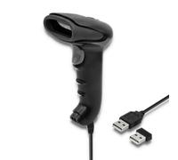 Lecteur de codes-barres vidaXL Qoltec 50868 1D 2D Laser USB Sans fil 2000mAh