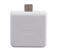 Lecteur d'étiquettes électroniques UHF avec gestion des émetteurs en arrière-plan, fréquences 902 MHz et 928 MHz, format compact pour Android,